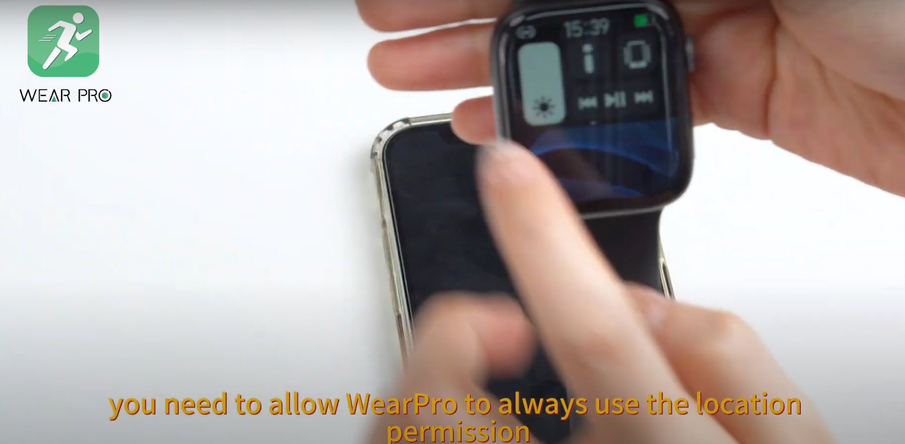 Why wearpro keep disconnected? location permission is one of the reason IOS Phone
